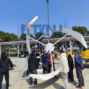 เครื่องกำเนิดไฟฟ้าพลังงานลมแบบ X Type Wind Controller สำหรับใช้ในบ้าน กำลังไฟ 500W 1kw 2kw 3kw 10kw - Product Image 3