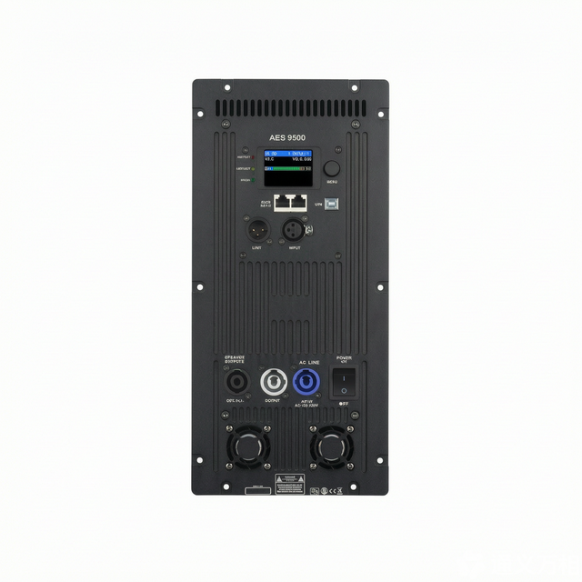 Free LOGO 2 Channel 2300W 4Ohm 4000W 8Ohm High Power Class D All-DSP Metal Amplifier Module for 21" Subwoofer AES8500