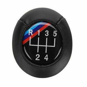 หัวเกียร์รถยนต์หุ้มหนัง 5 6 สปีด ออกแบบตามหลักสรีรศาสตร์ สำหรับ BMW E28 E30 E34 E36 E46 M3 - Product Image 3