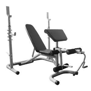 重量长凳工厂提供新的拉起杆站可调节长凳可折叠健身房健身器材多功能台式压力机