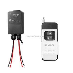 مفتاح تحكم عن بعد لاسلكي مقاوم للماء بتردد 433 ميجاهرتز، يعمل بجهد 12 فولت، 24 فولت، 36 فولت، 72 فولت، 30 أمبير، 1 قناة، جهاز استقبال وإرسال - Product Image 1