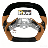Volant en fibre de carbone RPPF avec éclairage LED pour Corvette C8 2020 2021 2022 2023 2024 2025 Accessoires Zr1Z06