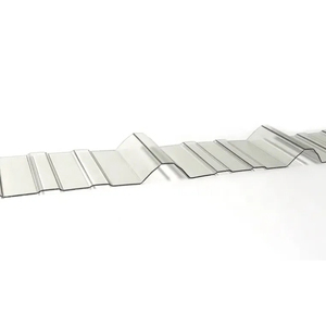 JXH Tuiles trapézoïdales en polycarbonate transparent résistant aux chocs à coupe personnalisée - Product Image 2