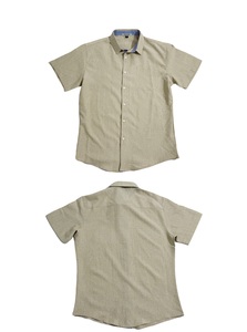 <span class=keywords><strong>Camicia</strong></span> da <span class=keywords><strong>uomo</strong></span> in <span class=keywords><strong>misto</strong></span> <span class=keywords><strong>lino</strong></span>, nuovo stile estivo 2026, con risvolto, bottoni, maniche corte, taschino, casual, traspirante, scollo a V - Product Image 5