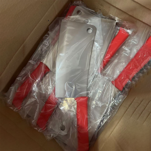 Couteau <span class=keywords><strong>de</strong></span> cuisine en acier inoxydable <span class=keywords><strong>Pro</strong></span> 10 pouces Butcher Chef Meat Cleaver avec manche en plastique PP durable - Product Image 6