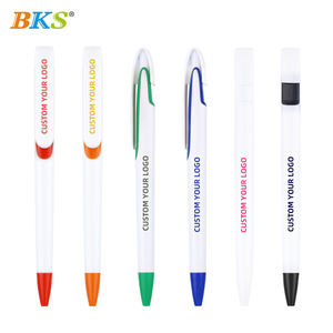 Bolígrafos UV de estilo blanco de marca personalizada Promociones de sublimación de impresión UV a todo color con logotipo personalizado - Product Image 2