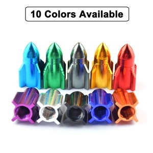 Tên Lửa lốp van Mũ nhôm Van Stem bao gồm xe lốp Mũ phổ phù hợp với xe xe tải SUV xe đạp, xe máy - Product Image 6