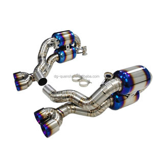 Échappement pour <span class=keywords><strong>Porsche</strong></span> <span class=keywords><strong>911</strong></span> 997 <span class=keywords><strong>Carrera</strong></span> <span class=keywords><strong>Carrera</strong></span> S <span class=keywords><strong>Carrera</strong></span> 4s Side Mk1 Full Titanium 76mm - Product Image 1