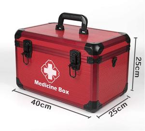 Botiquín de primeros auxilios portátil, caja de botiquín de primeros auxilios quirúrgico para el hogar y viajes - Product Image 2