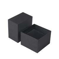 Boîte à montre en carton kraft deux pièces personnalisée, économique, écologique, en matériaux recyclés, avec structure simple couvercle-socle, finition UV, pour chaussettes de 2 cm