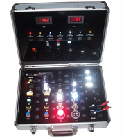 Caja de prueba de luz LED para coche, multifunción, 12V, venta de fábrica