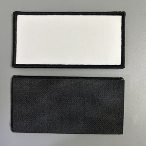 Parches de Sublimación Personalizados con Gancho y Bucle para <span class=keywords><strong>Planchar</strong></span> y Coser, Parches de Gorra en Blanco para Sublimación - Product Image 4