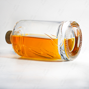 Frasco plano de gran oferta, botella de vidrio de 200ml para jugo, café frío, <span class=keywords><strong>Vodka</strong></span> <span class=keywords><strong>con</strong></span> tapas de rosca - Product Image 6