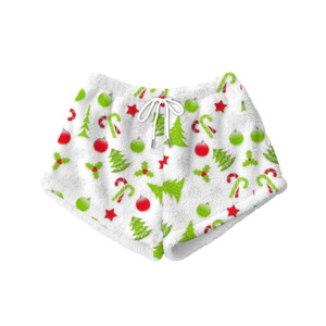 Двухсторонние фланелевые пижамные штаны с принтом по требованию - Product Image 5