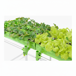 Kit de cultivo de invernadero agrícola hidropónico comercial, sistema de cultivo de macetas modulares para interiores y exteriores grandes - Product Image 1