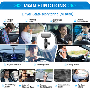 Sistema de Detección de Fatiga Activa DSM para Vehículos Inteligentes Alwaycare Profesional, H.265, Control por Aplicación, WiFi, GPS, Grabador con Rastreo Remoto - Product Image 4