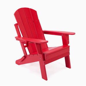 Modern Durable Eco-Friendly Lightweight <strong>Beach</strong> <strong>Chair</strong> Cup Holder Comfortable Foldable Portable <strong>All</strong>-Weather HDPE Plastic Garden - Product Image 5