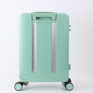 I bagagli illuminanti per la promozione del marchio accettano valigie di qualità superiore puri Bayer PC con marchio personalizzato - Product Image 4