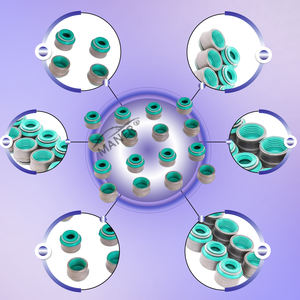 Nuevo sello de vástago de válvula de cabeza de junta de motor MANER 036109675 036109675A 57109675 para VW BEETLE <span class=keywords><strong>GOLF</strong></span> <span class=keywords><strong>POLO</strong></span> PASSAT AUDI - Product Image 4