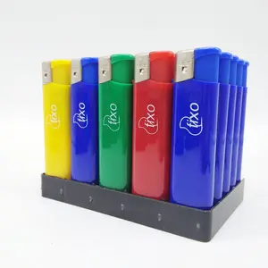 Classic disposable plastic electric butane gas lighter made in China Torch lighter