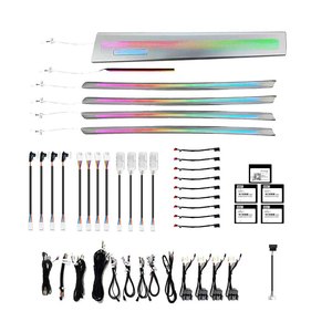 Aggiornamento Luci Ambientali a LED per Interni Auto con 256 Colori per <span class=keywords><strong>Audi</strong></span> <span class=keywords><strong>Q3</strong></span> 2019-2025, <span class=keywords><strong>Accessori</strong></span> Decorativi - Product Image 1