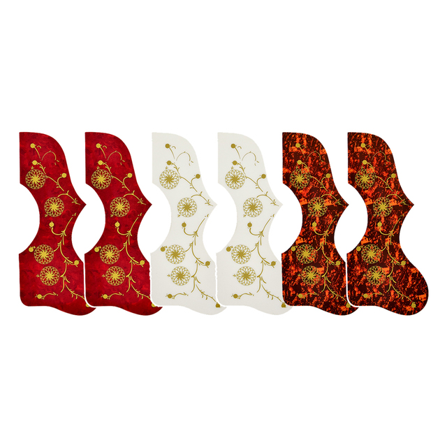 Self Adhesive Anti-Scratch Hummingbird and Water Shaped Acoustic Guitar Pickguard