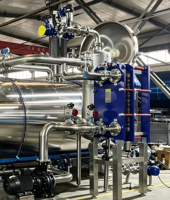 Automatische roterende watersproeireactor CE ASME SUS304 Siemens voor fruitjam, saus, vloeibare voedingsmiddelen, glazen flessen sterilisator