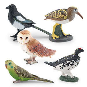 Simulación de pájaro <span class=keywords><strong>animal</strong></span> modelo Thunderbird pintado Snipe búho Urraca Wenbird loro decoración de jardín - Product Image 2