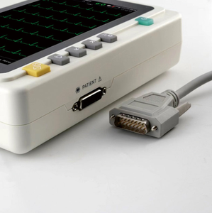 Système de surveillance Holter à affichage numérique, électrocardiographe ECG, appareil ECG 12 canaux, écran tactile - Product Image 5