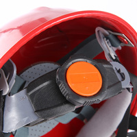 Casque de sécurité industriel en alliage d'aluminium à bordure complète, durable, pour une résistance supérieure aux impacts