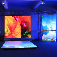 Écran LED pliable et enroulable, mur vidéo LED flexible pour exposition, centre commercial, publicité