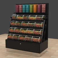 Großhandel Candy Retail Kiosk für Sweet Display Regale/Nuss schrank für Candy Display Stand Box im Einkaufs zentrum zu verkaufen
