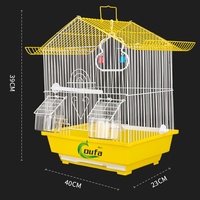 Vente directe d'usine, nouvelle conception, nichoir à oiseaux élégant, durable, facile à assembler, petit, léger, pour l'extérieur, cage à oiseaux