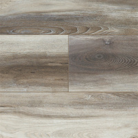 Interlock SPC Holzoptik Eiche Wasserdichter Kratzfester Klick-Plankenboden Breite Dielen Grafikdesign Modern für Innenräume Zuhause und Büro