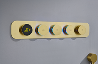 SUNDREAM thermostat intelligent robinet de bain noir mat robinet de douche système de douche thermostat salle de bain ensemble de douche