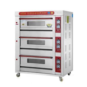 Hornos comerciales de gas <span class=keywords><strong>y</strong></span> eléctricos para hornear 1 2 3 Horno de cubierta Equipo para hornear Horno de pizza Tostadoras Estufa de salamandra - Product Image 5