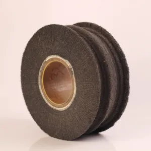 Non Woven Flap Wheel Wire Drawing Wheel Buffing Polishing Flap Wheel For Surface Polishing