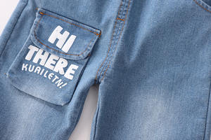 Ropa de Moda Infantil y Sudadera con Capucha de Manga Larga a Rayas, Suéter Moderno para Niño, Traje de Cárdigan Tejido - Product Image 6