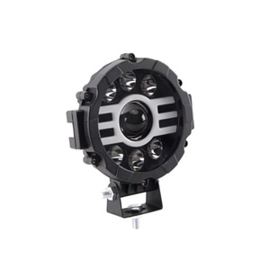 Phares Led de 7 pouces phare auxiliaire externe pour moto Harley <span class=keywords><strong>Honda</strong></span> Yamaha Compatible avec Wrangler - Product Image 2