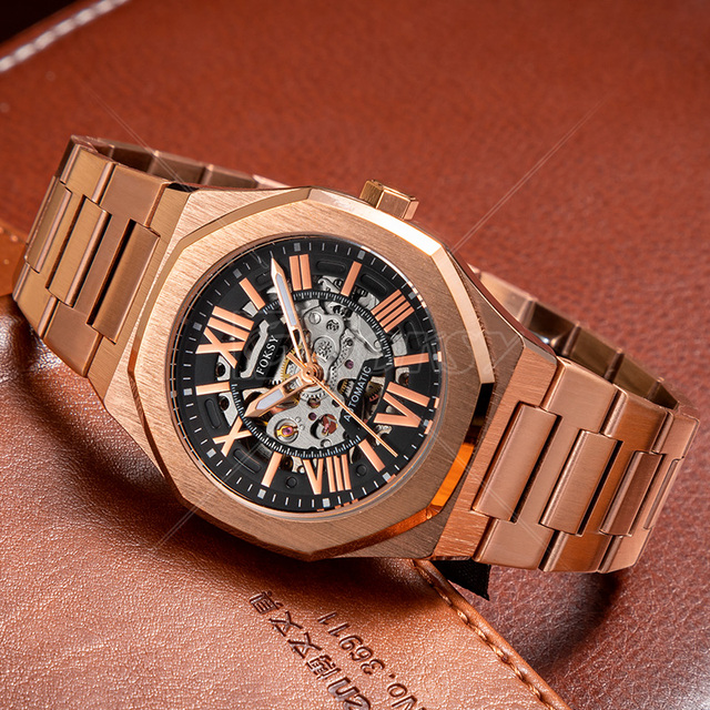 OEM Accept Mechanical Watch Factory, Mechanical Men Watch Brand Waterproof Automatic Movement