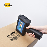 Imprimante TIJ portable DANA, dispositif d'impression par jet d'encre thermique, cartouche portable DS-12, hauteur d'impression de 12,7 mm