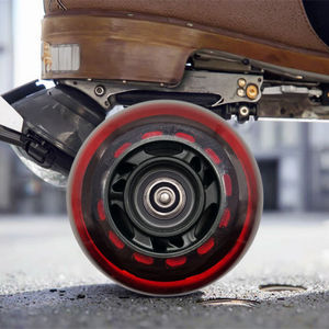 Roues de patinage à roulettes SHR Professional 76A Double SHR PU pour hockey de vitesse en extérieur, accessoires d'entraînement pour chaussures de patinage en ligne - Product Image 6