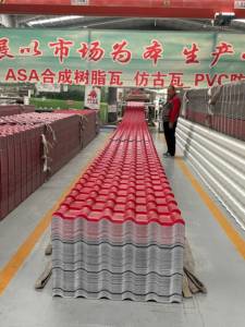 Teja esmaltada tradicional China para la decoración de templos y pabellones - Product Image 3