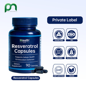Supplements Private Label 98% Trans Resveratrol Capsules Antioxidant Polyphenol Supplement for Healthy Aging and Heart Wellness - Product Image 6