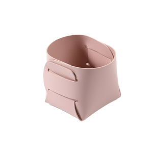 Boîte de rangement en cuir pliable pour <span class=keywords><strong>bureau</strong></span>, plateau de rangement nordique en PU, porte-clés de porche, rangement divers, organisateur de maquillage, <span class=keywords><strong>panier</strong></span>, porte-stylos - Product Image 6