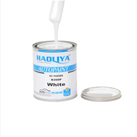 Peinture automobile HAOKLIYA B200F 2K blanc métallisé pur, revêtement de finition écologique en résine acrylique PU, 1,2 kg, garantie 2 ans