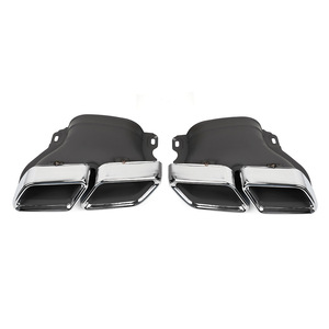 Embout d'échappement Mercedes-Benz C63 AMG 8110 en acier inoxydable poli miroir pour W205 2054900427 - Product Image 2