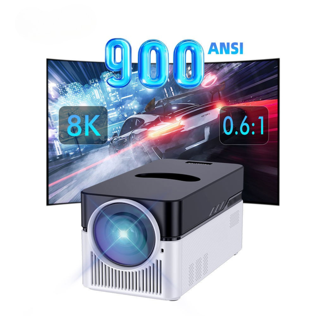 YDH-HY450 Pro Hot Sale Wholesale 4K Projector 1500 Lumens 1080PLED Projector Android 11 Auto Focus Video Mini Portable Projector