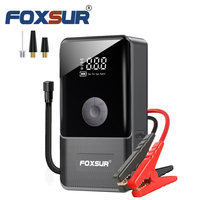 Démarreur de véhicule multifonctionnel FOXSUR FJS-930 12V 1000A Courant 22200mAh Batterie portable Démarreur de voiture avec pompe à air
