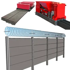 Máquina de pared de límite de hormigón prefabricado, para hacer vallas de hormigón, paredes y columnas